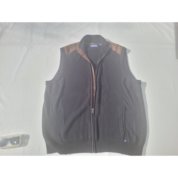 Vintage Ralph Lauren Chaps Zip Sweater Vest 2 - Picture 4 of 7